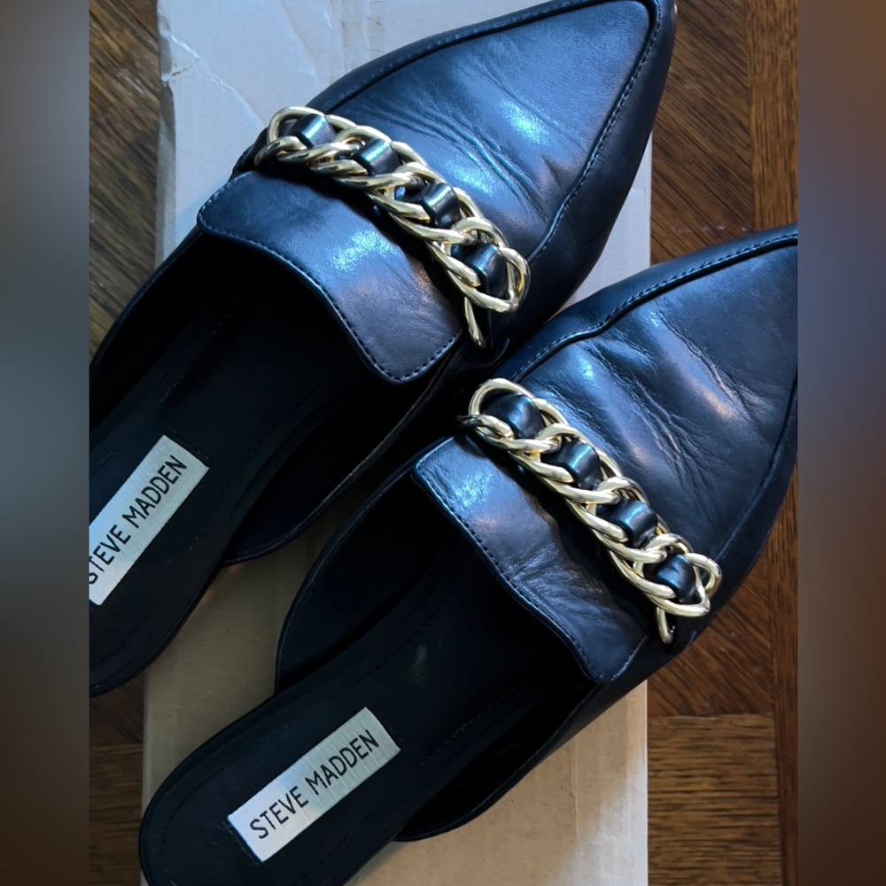 Steve Madden Forever Chain Pointed Toe Mule - image 1